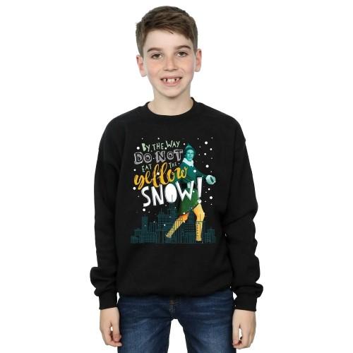 Elf Boys Yellow Snow Sweatshirt