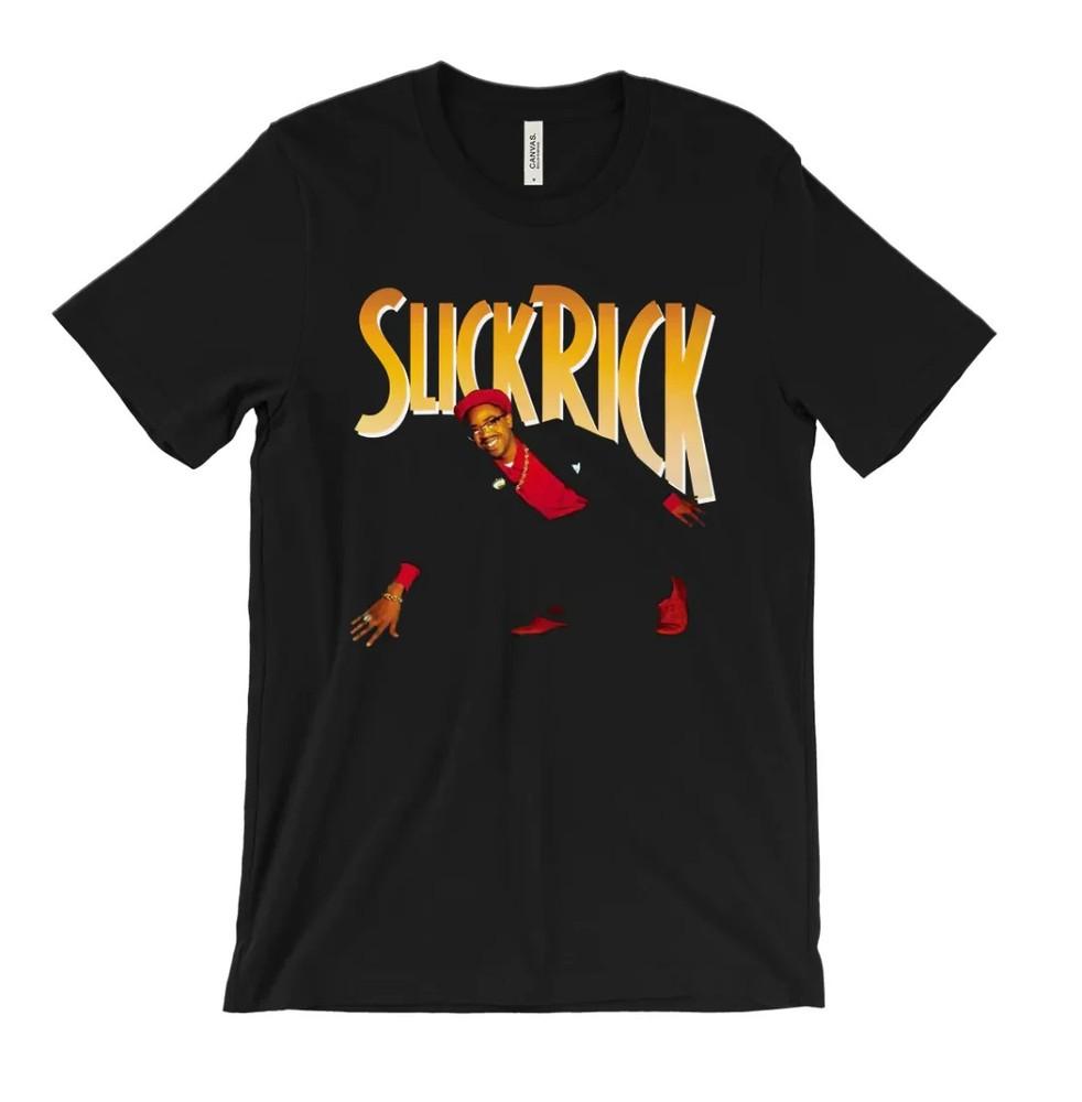 RARE! Slick Rick Black Cotton Shirt Full size S-5XL Unisex SN36 Unisex T-Shirt S