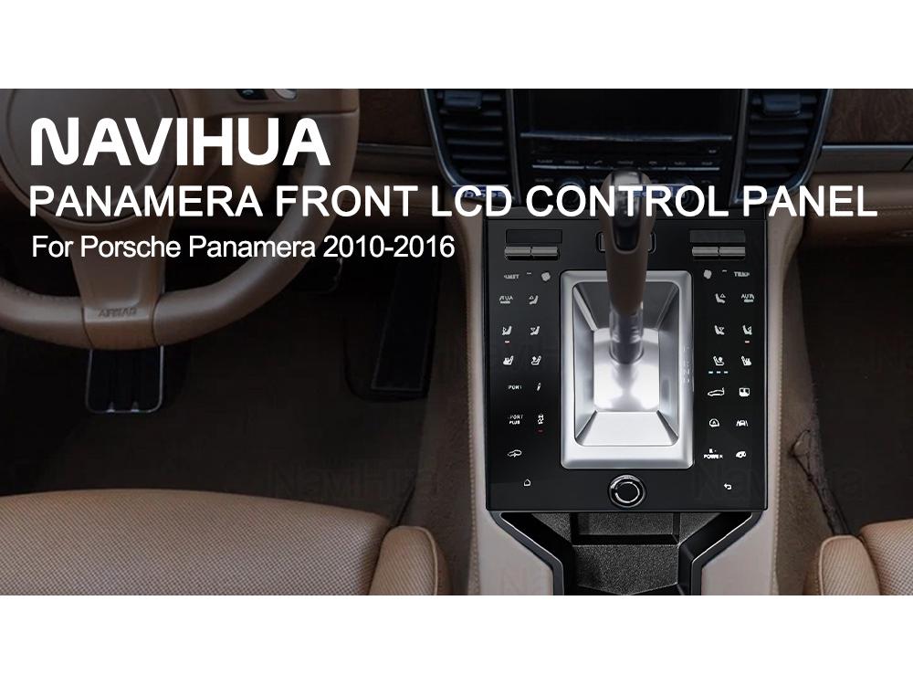 Acrylic Touch Panel Upgrade for 2010-2016 Porsche Panamera