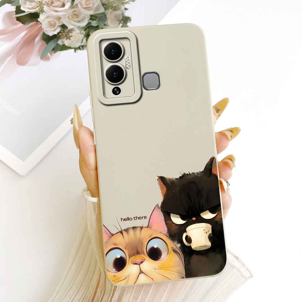 Cases For Infinix Hot 12 Play Cover Silicone Soft Shockproof Casing For Infinix Hot12 Play Hot12Play X6816C X6816 Capa