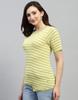 MONTE CARLO Women Regular Fit Green Top