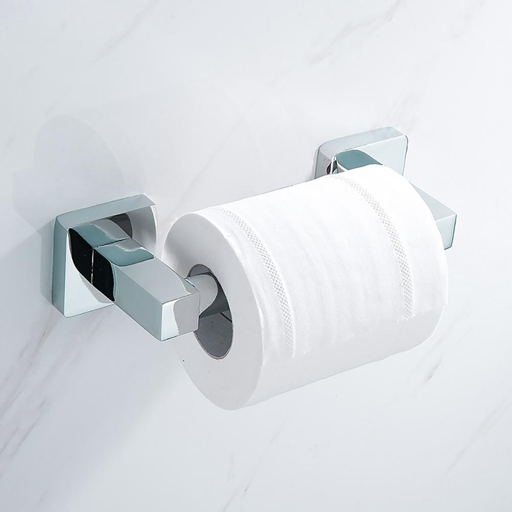 Scatola per fazzoletti con asta telescopica galvanizzata in plastica Barra per rotolo di carta igienica Telescopica Carta igienica
