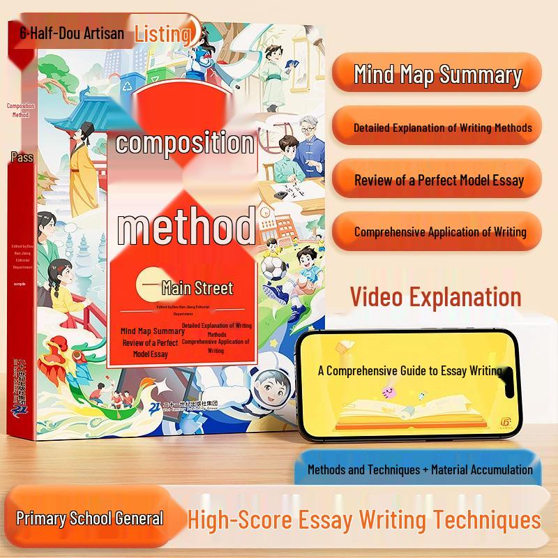 Dou Ban Jiang s Comprehensive Guide to Excellent Writing: Quality Words, Sentences, and Paragraphs for Primary Students ISBN 9787556878703