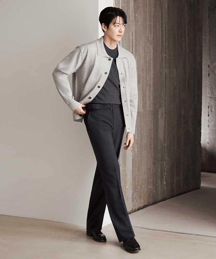 FAHRENHEIT Prestige Wide Belted Slacks (Fmfad4206)