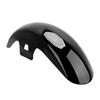 Motorcycle Steel Front Fender Mudguard Cover Protector Splash Gloss Black For Harley Touring Road King Street Glide 2014-2023