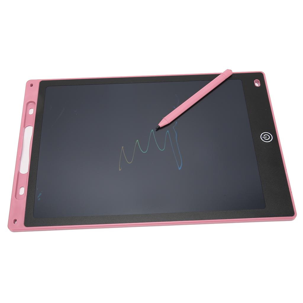 LCD Writing Tablet for Kids Erasable 12 Inch Color Screen Pressure Sensitive Doodle Pad Drawing