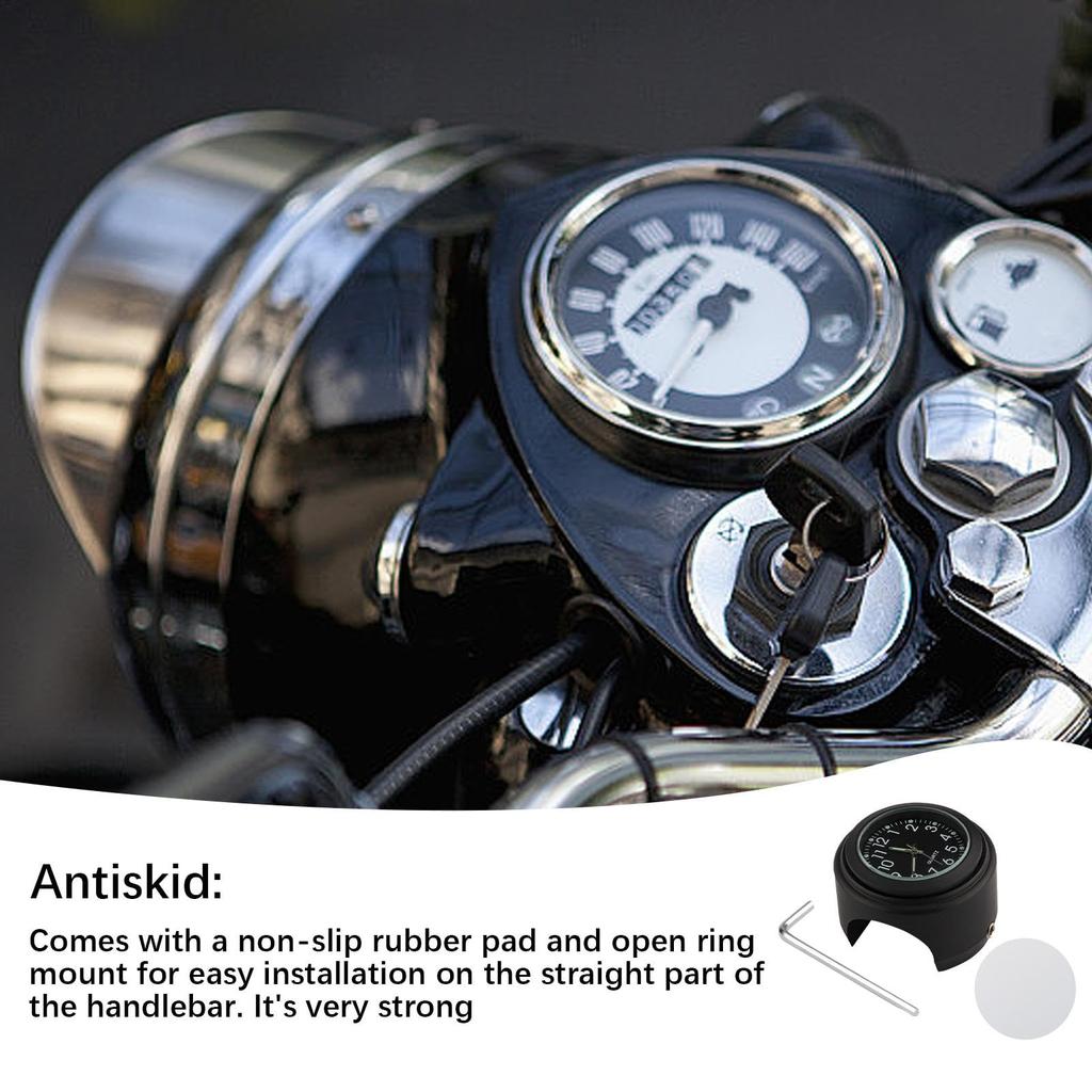 Dial Bike Watch - Accurate Waterproof Watch | Fits 22-25.4 Mm Handlebar Riding