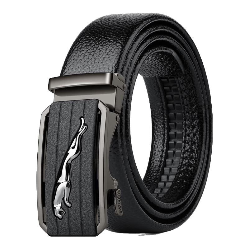 Men's Automatic Buckle PU Leather Belt