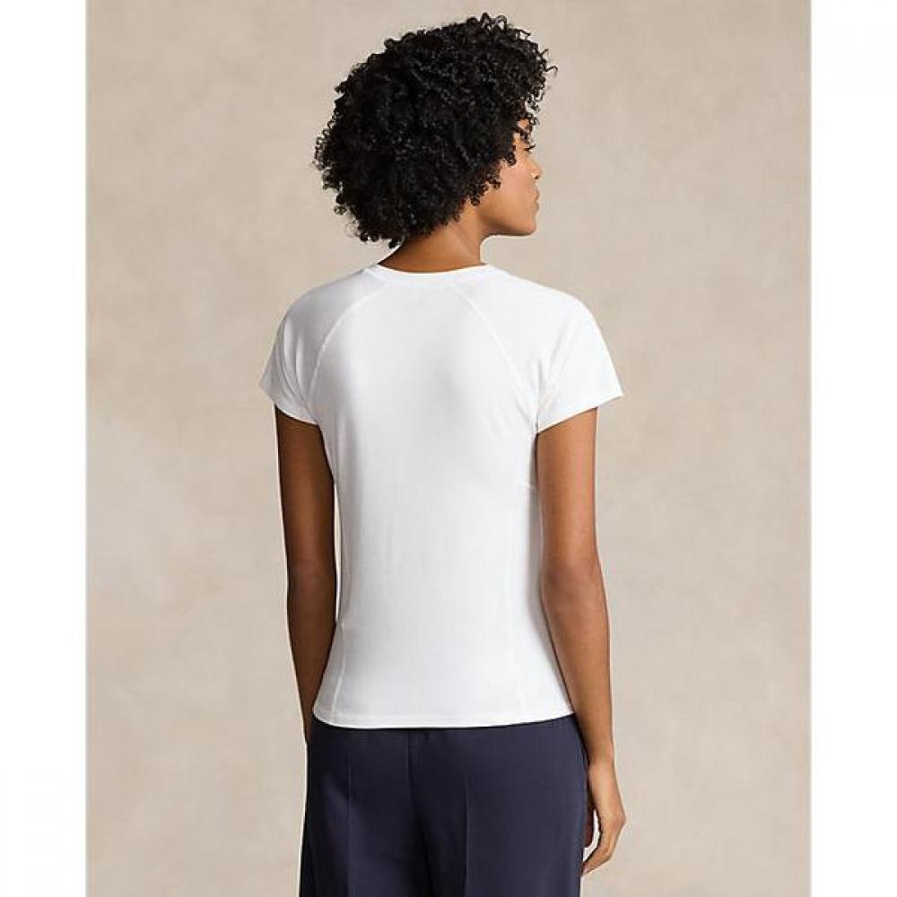 Polo Golf Women Stretch Jersey Short Sleeve Tee  Wmxgkninc020193100 