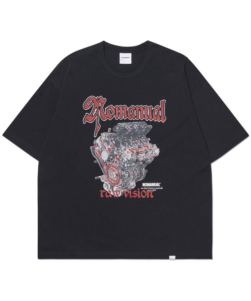 Nomaenyueol Nm Engine T-Shirt - Black