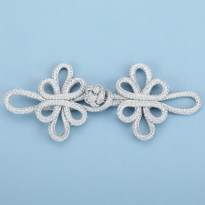 

1 шт. в китайском стиле, ручная застежка-узел, пряжка Cheongsam, застежка-лягушка, стрекоза, ретро серебряный