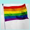 Vibrant Rainbow Lgbt Flag 5ft X 3ft Ideal For Festivals And Parades With Metal Eyelets