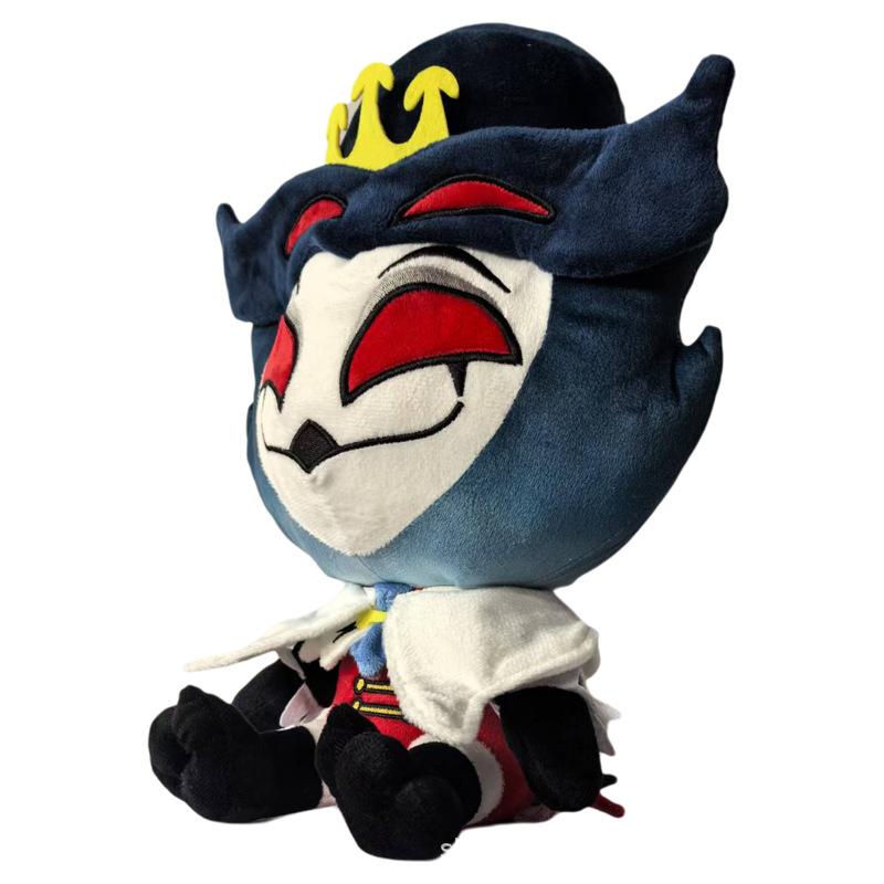 Funny Helluva Boss Plush Dolls Game Hazbin Striker Clown Stuffed Toys Birthday Holiday Gift Peluche 20cm Movie Party Home Dolls