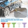 Wash Gun Spray Nozzle 1/4 Quick Connection Pressure Washer Spray Tip Foam Spray Sprinkler Heads Nozzle for High Pressure Washer