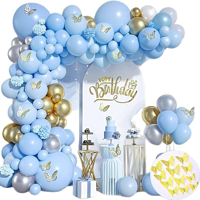 Opening Arch Balloon Chain Birthday Balloon Arrangement Decoration Party Package Set Premium Scene Supplies