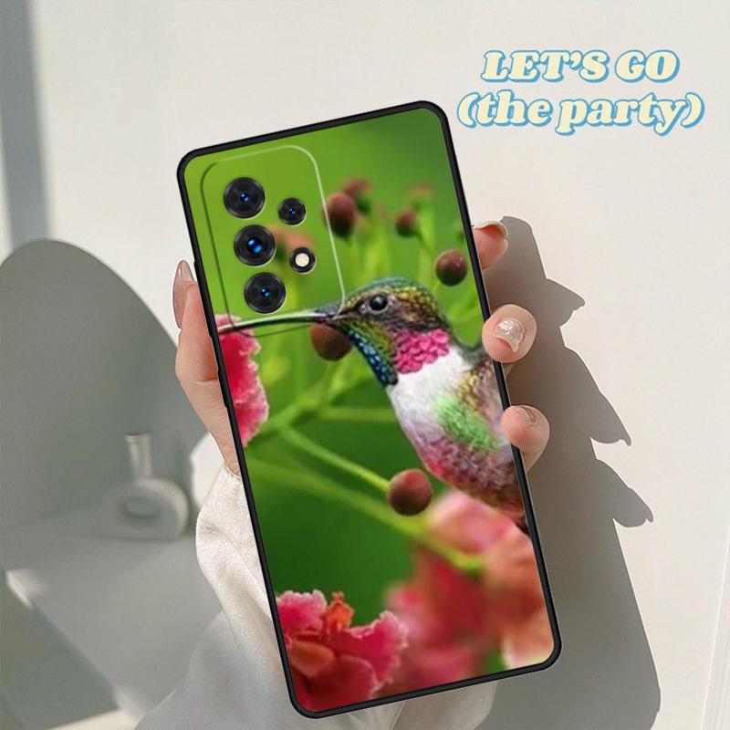 Hummingbird Phone Case For Samsung Galaxy A42 A31 A40 A51 A71 A32 A80 A91 A52 A72 A73 A20e A21S A50 A70 A11 A12 Cover
