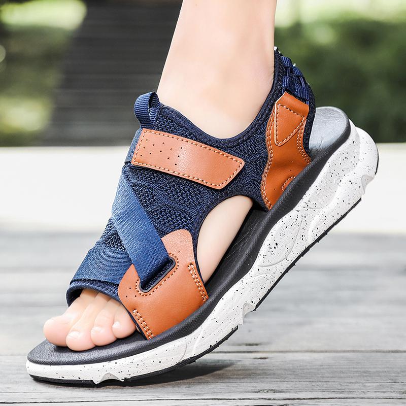 Классические летние мужские сандалии — фото 5