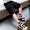 3-14 Years Boy's Summer Shorts Solid Kids Short Sweatpants Children Elastic Waist Half Pants