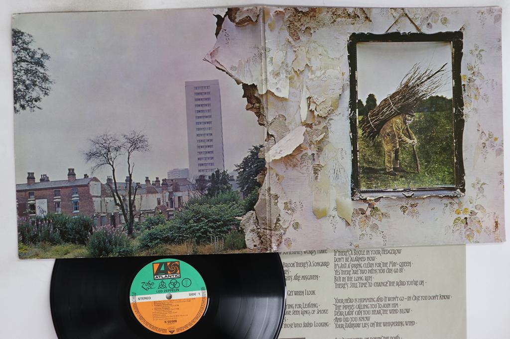 LP Record LED ZEPPELIN - Untitled K50008 ATLANTIC Europe Rock Used