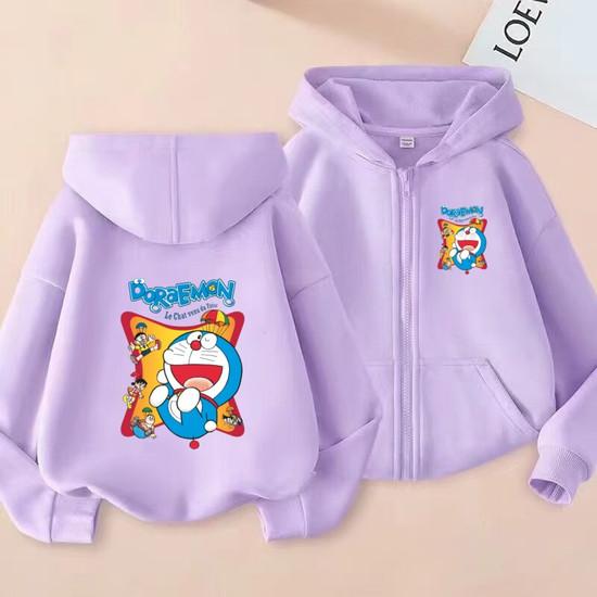 Kinder Rosa Cardigan Sweatshirt 3-12 Jahre Mädchen Junge Hoodie Reißverschluss Stil Beliebt Anime Schönes Mädchen Sport Lässig Mode Kleidung
