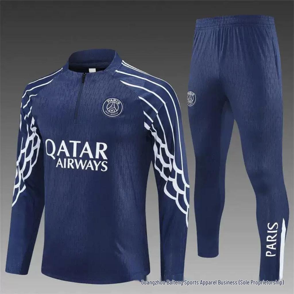 New Real Madrid Vs. Barcelona Adult Match Jersey and Training Suit Set 2526