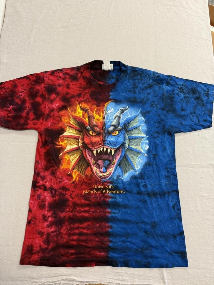 Vintage Universal Studios Tshirt Islands of Adventure Dragon Unisex T-Shirt XXXL