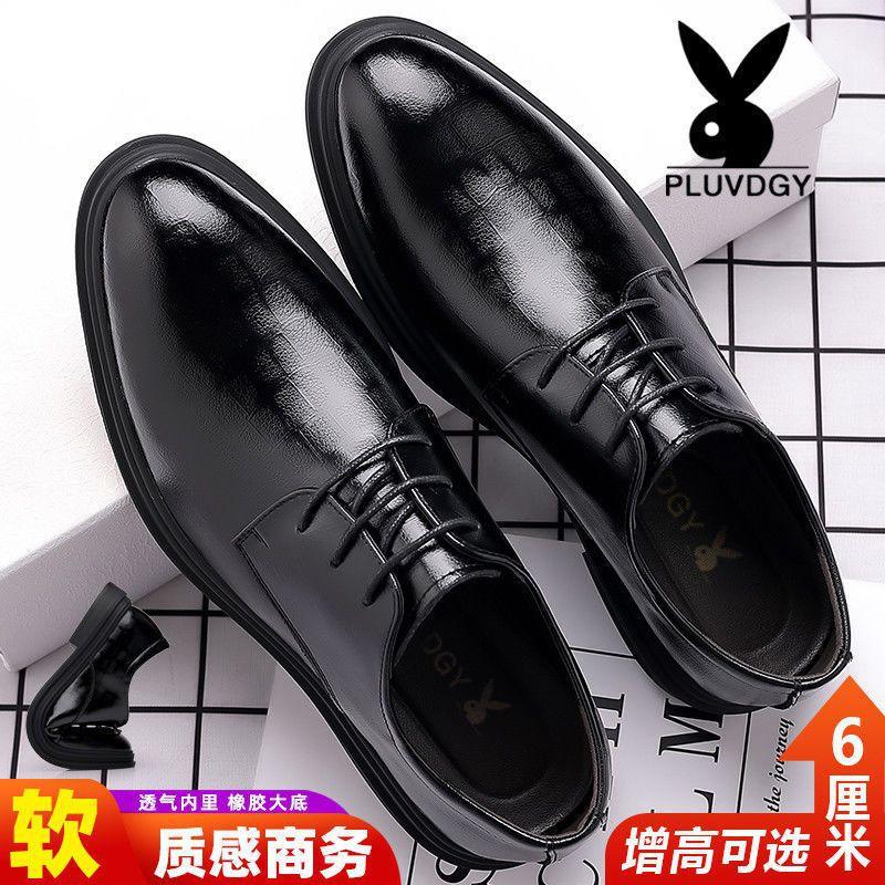 

Leather men s new formal men s shoes non-slip and wear-resistant casual leather shoes 44