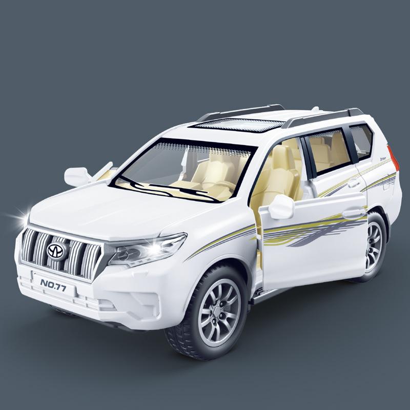 1/32 Scale Models Toys Police Cars Door Opened Miniature Vehicles Pull Back Car Toy Children's Day Gifts