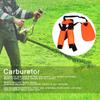 Orange Double Shoulder Strap Nylon Material Trimmer Shoulder Strap Durable Weed Eater Harness
