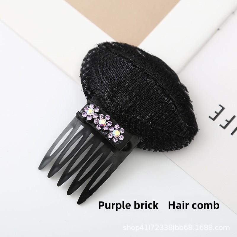 Pad de Păr Invizibil pentru Cap Plat, Pad pentru Breton, Înălțător Fluffy pentru Rădăcina Părului, Instrument de Îmbunătățire a Volumului Părului