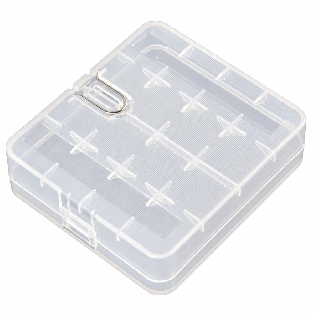 1pc 2/4x 18650 Battery Storage Box Durable Plastic Battery Container Battery Storage