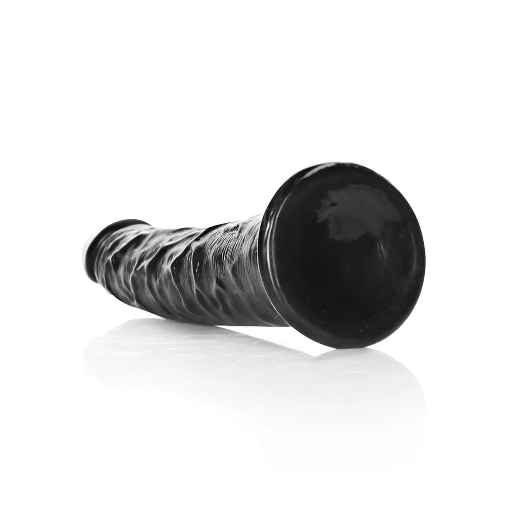 RealRock - Thin realistic dildo with suction cup 15.5 cm
