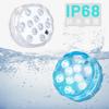 BigFox LED Diving Underwater 10 16 Colors Remote Control Battery No Wiring Suction Cup Waterproof Bath Fish Fish Underwater Landscape Stylish 2 Remote