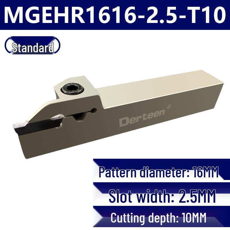 Portautensile per scanalatura tornio MGEHR2020-3-4: Taglio CNC ed Estensione per Scanalatura del Diametro Esterno
