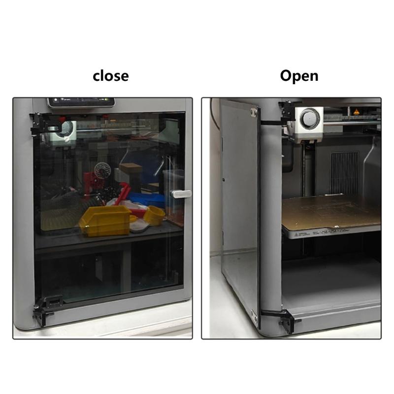Heavy Duty Steel Hinge Set With Full Installation Tools For P2S 3D Printer Door Modification