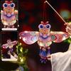 Handmade Children's Handheld Lantern Luminous Dragonfly Butterfly Lantern  Kindergarten