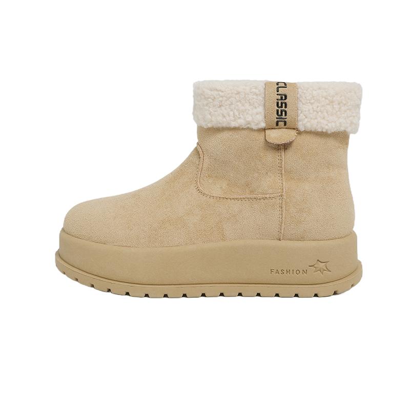 Winter Womens Snow Boots Fashion Designer Platform Cotton Boots Outdoor Non-slip Comfortable Warm Women's Shoes Botas Para Mujer