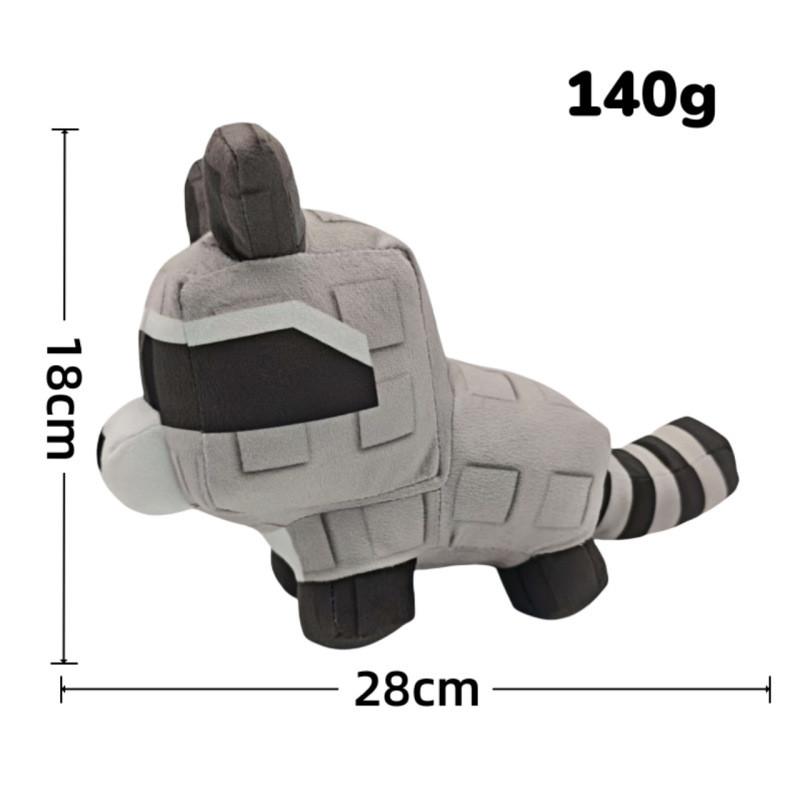 Grow A Garden Plush Toy Raccoon Red Fox Brown Animal Doll Gift