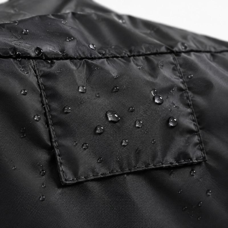 Pressure Washer Cover in Black Cloth with Two Air Openings and a Top Grasp Handle for Garage, Shed, Patio, and Outdoor Storage Locations