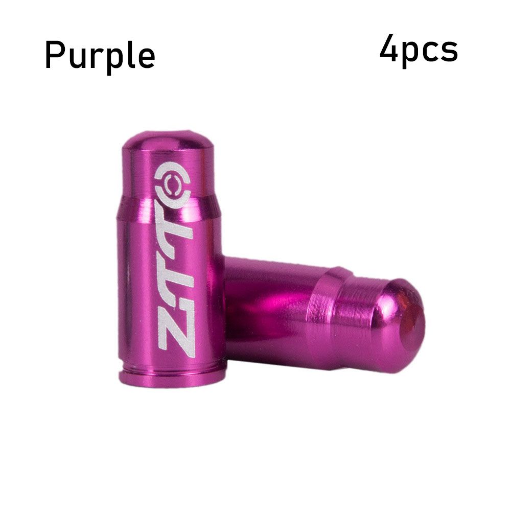 

Accessories MTB Bike Parts Valves Protector French Tyre Dustproof Valve Cap Wheel Tire Covered 4Pcs фиолетовый