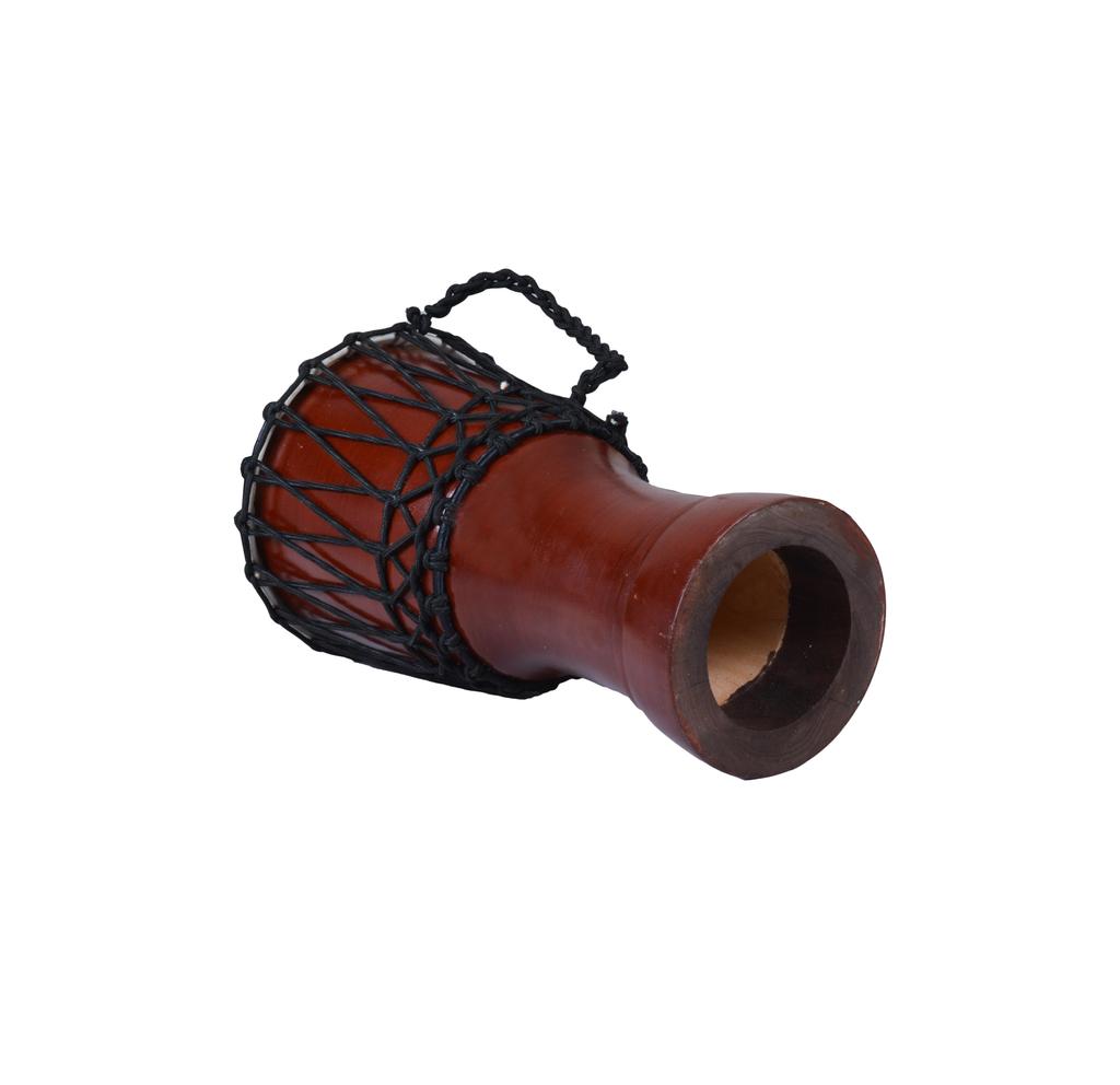 Handcrafted African Djembe Bongo Drum | Solid Wood Percussion Musical Instrument with Rich Sound