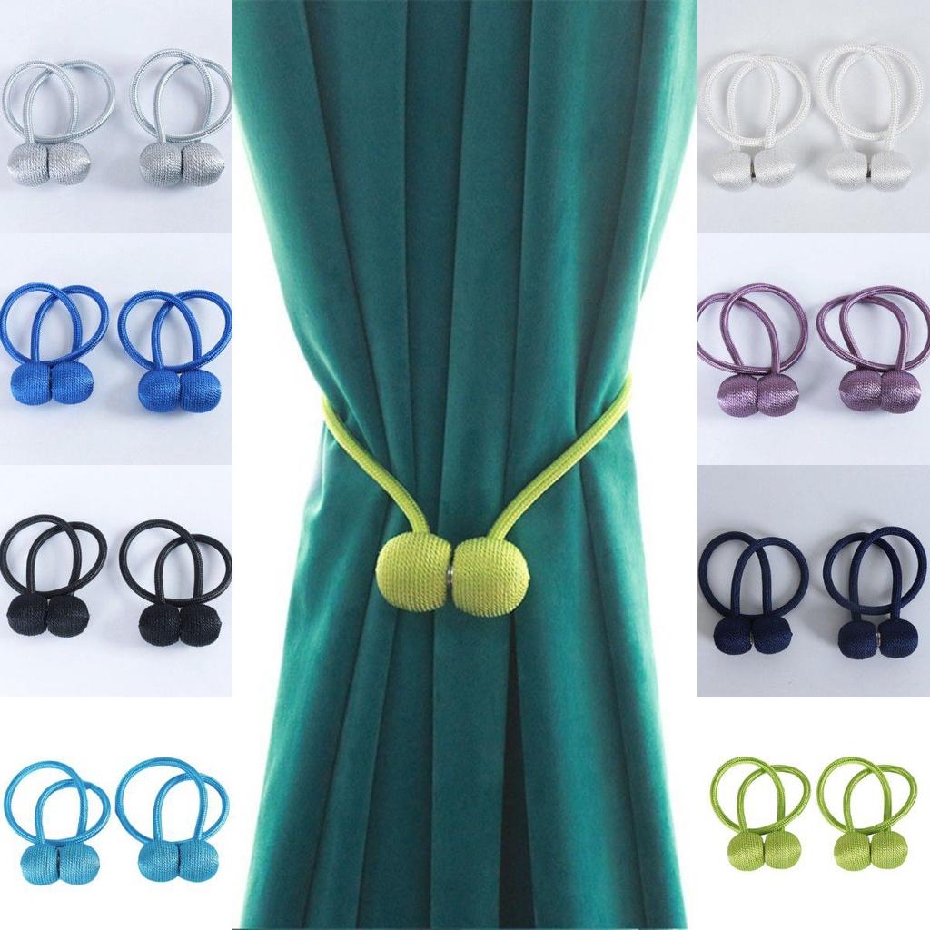 Elegante magnetische Vorhanghalter für schlichte Vintage-Heimdekoration
