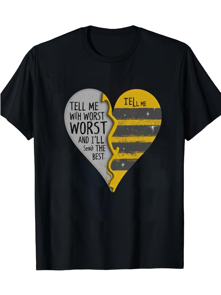 911 Dispatcher T-Shirt - USA Flag & First Responder Design Tell Me Your Worst I'll Send The Best -