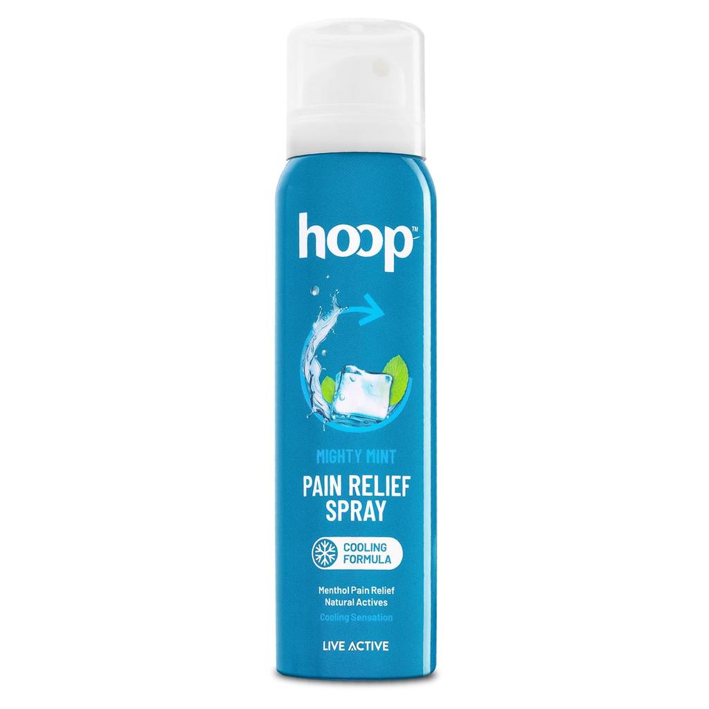 Hoop Pain Relief Spray 80 G For Instant Muscle, Back, Leg, Knee, Shoulder, Neck & Sports Injury Relief