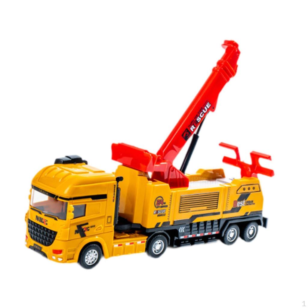 Konstruktionsspielzeug-Set für Jungen, automatisches Rückziehfahrzeug