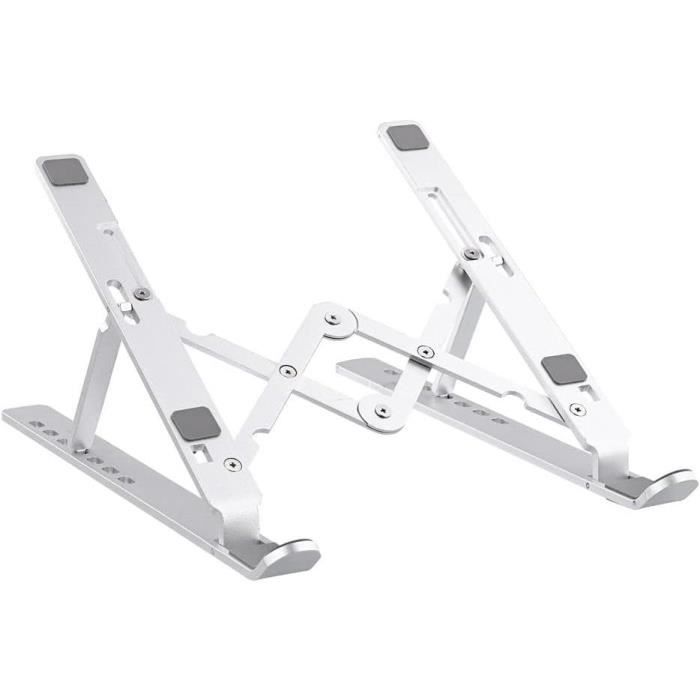 Support Notebook alu Iclick pour ordinateur portable - 17 - argent