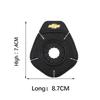 2Pcs Car Wiper Hole Dustproof Prevent DebrisSilicone Windscreen Wiper Pads For Chevrolet Spark Onix Aveo Orlando Malibu Camaro