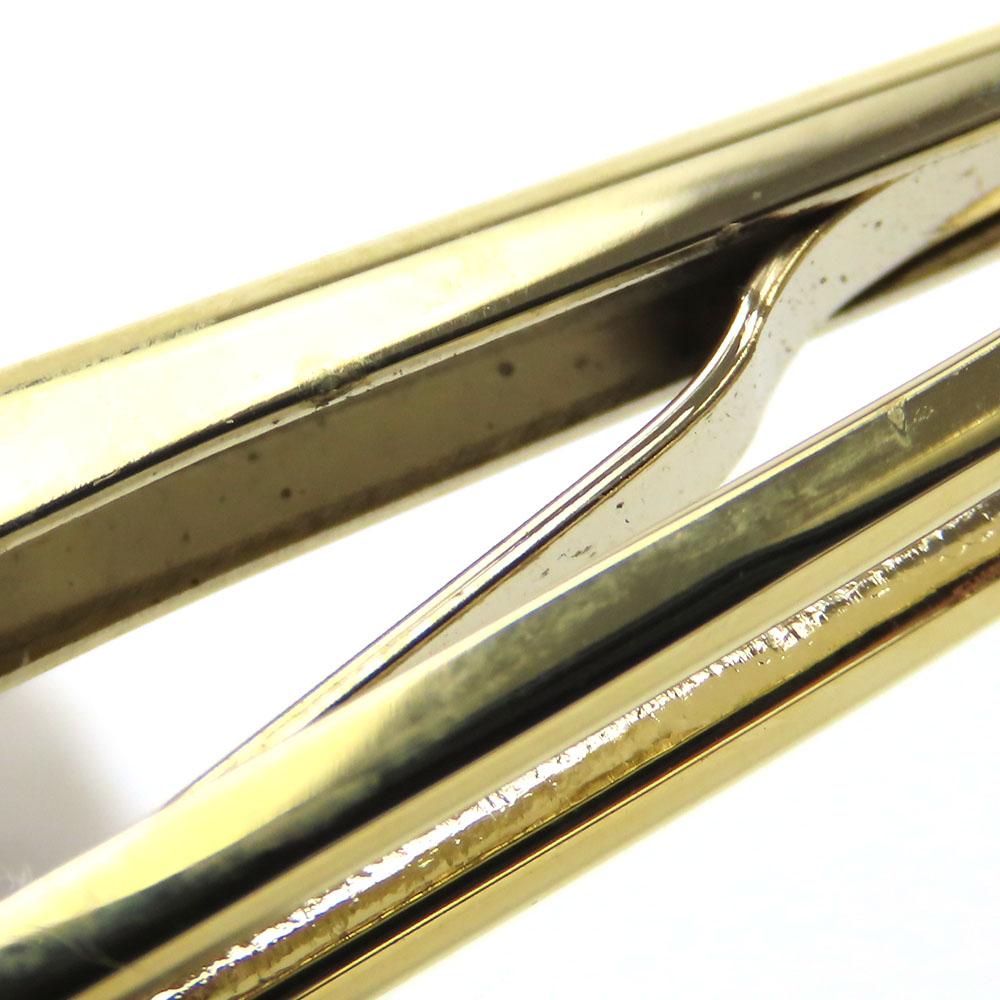 Used DAKS Tie pin metal 7.4g gold plating