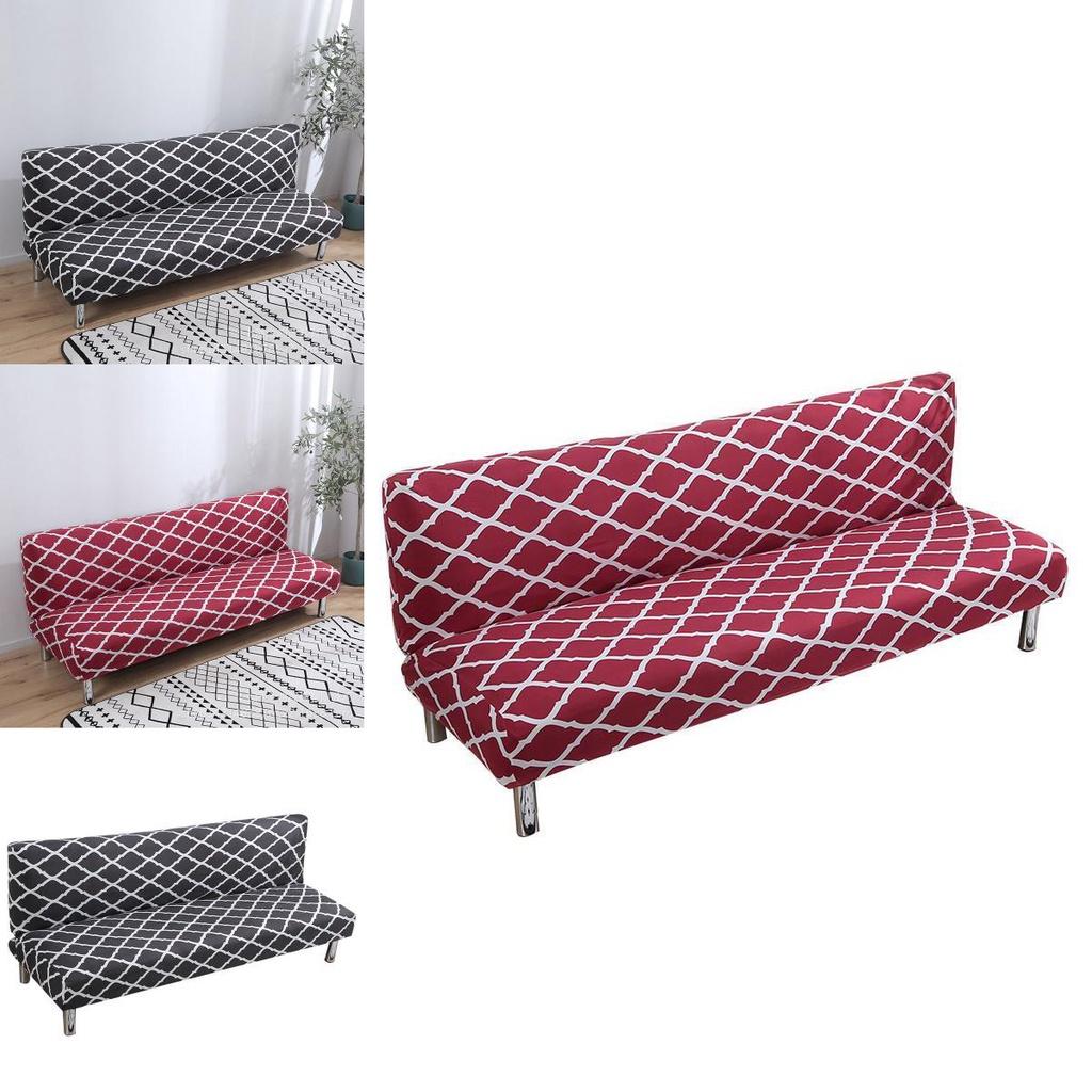 Versatile Stretch Geometry Sofa Bed Cover With Great Elasticity For Easy Fit