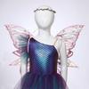 Butterfly Wings & Elf Ears Costume Accessory Set for Adults Kids, Complete Fairy Role Play Set for Masquerade Party & Halloween